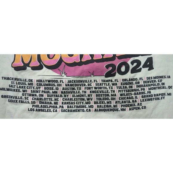 Tim McGraw T-Shirt XL 2024 Standing Room Only Tour Dates Concert Graphic Cotton - Picture 6 of 7